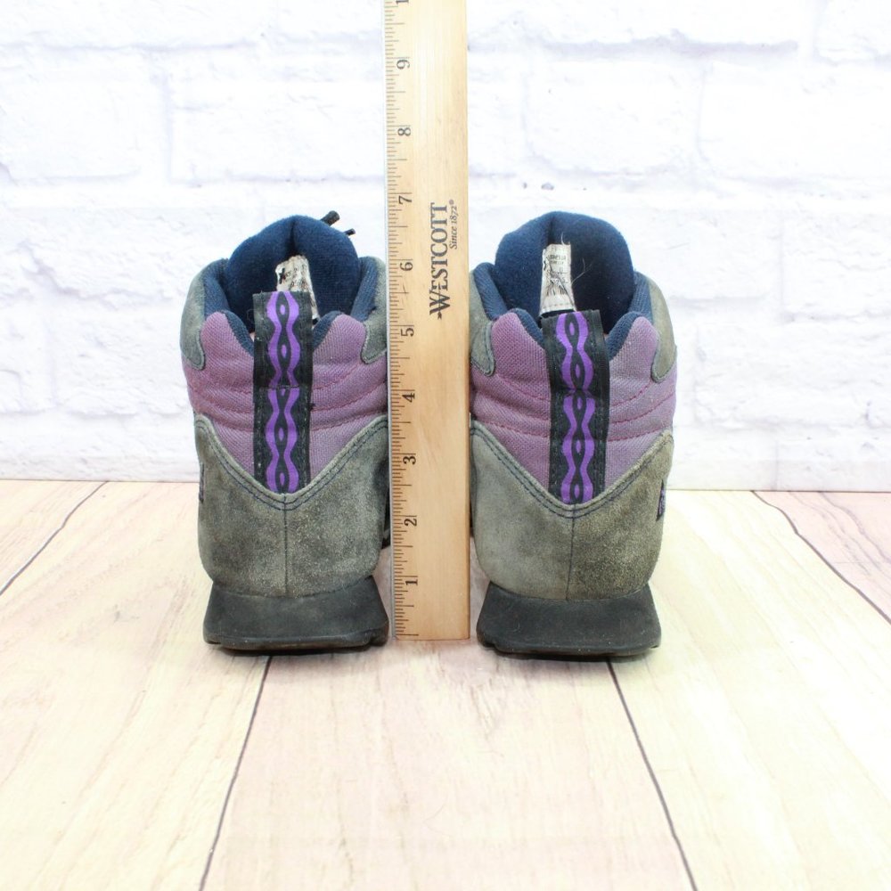 Vintage Nike ACG Caldera Purple Nylon Lace Up Hiking Sneaker Shoes Size 7.5 - Picture 6 of 9